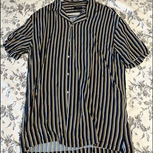 Zara Mens striped button up